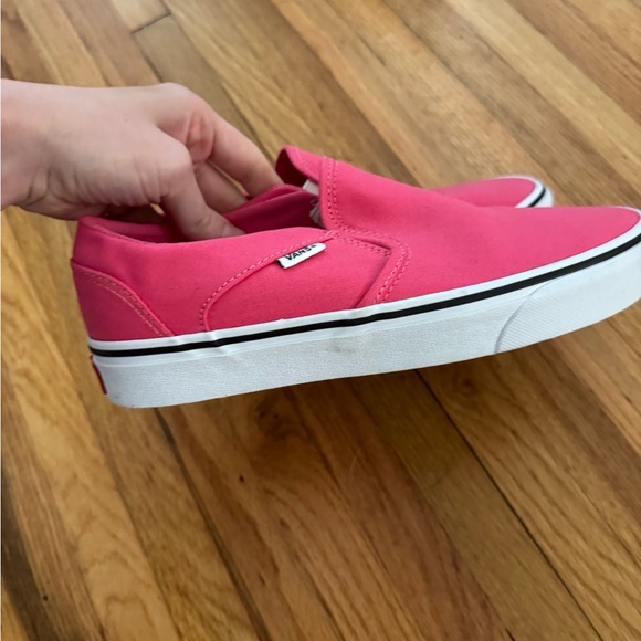 New hot pink vans size 8 women’s new with out tags - Picture 4 of 5